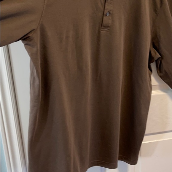 Eddie Bauer Brown Polo Shirt XL - Picture 4 of 8